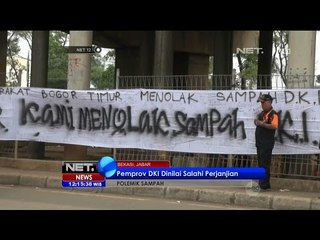 Polemik Sampah, Pemprov DKI Dinilai Salahi Perjanjian - NET12