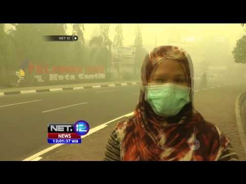 Asap Pekat Selimuti Palangka Raya, Jarak Pandang 50 Meter - NET 12