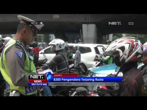 Sejumlah Pengendara Terjaring di Hari Terakhir Operasi Zebra Jaya - NET 24