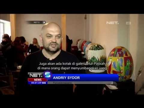 Perayaan Paskah di Ukraina Menghias Telur - NET5