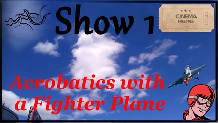 ️ Show 1 | Laurent Guidali - Acrobatics with a Fighter Plane | Aerial Piloting