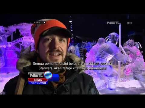 Patung Berbentuk Tokoh Film Starwars - NET 5