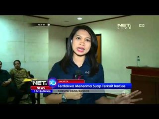 Agenda Sidang Korupsi Dana Bansos - NET 10