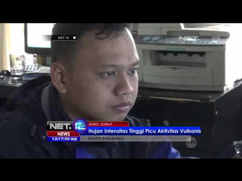 Lahar Sinabung Kembali Ancam Pemukiman Warga di Karo - NET12