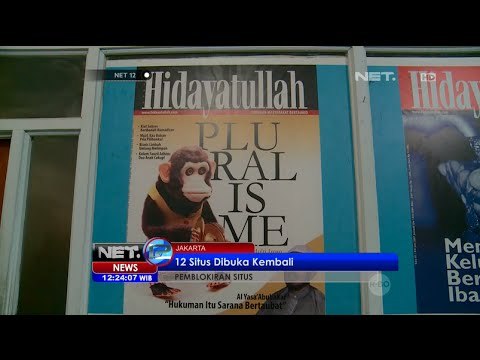 12 Situs Radikalisme yang diblokir KEMENKOMINFO dibuka kembali - NET12