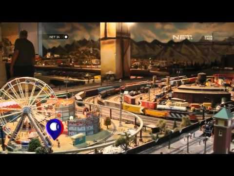 Kolektor Ratusan Miniatur Kereta Api di Montreal, Kanada - NET24