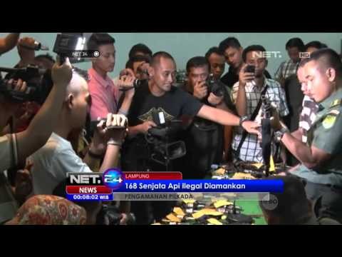 Jelang Pilkada Serentak, Petugas Amankan Ratusan Senjata Api Ilegal - NET24