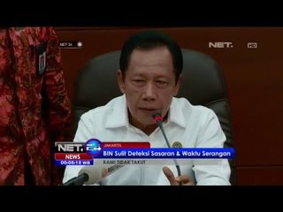 BIN Deteksi Aksi Teror Sejak November 2015 - NET24