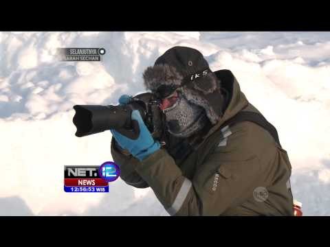 Lomba Lari di Suhu Minus 41 Derajat di Kutub Utara - NET12