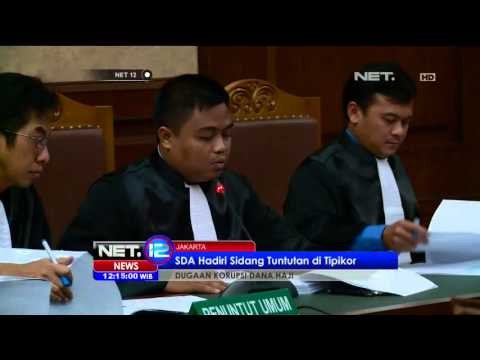 Surya Dharma Ali Dalam Sidang TUntutan di Pengadilan Tipikor - NET12