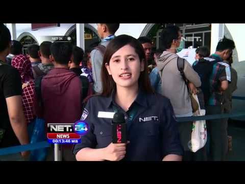 Stasiun Pasar Senen Ramai Pengguna Kereta - NET24
