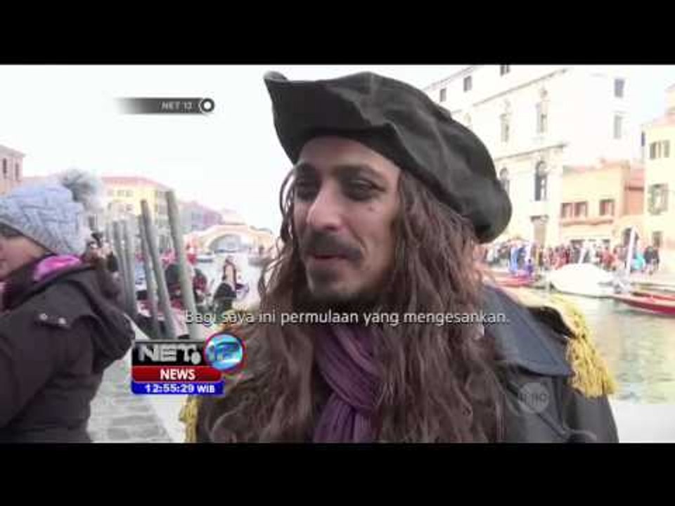 Italy Carnival, Karnaval Kostum dan Perahu Unik - NET12