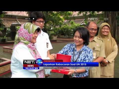 Laporkan Kebocoran UN, Pelajar Asal Yogyakarta Dapat Penghargaan KPK - NET24