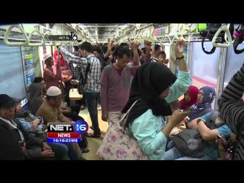 Transportasi Massal Padat di Saat Liburan - NET16