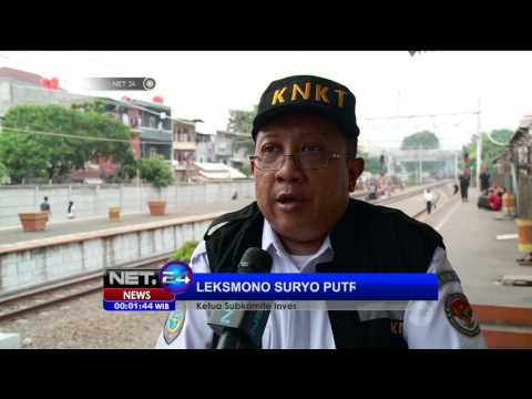KNKT Investigasi Penyebab Kecelakaan Metromini VS Kereta Api - NET24