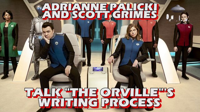 Adrianne Palicki and Scott Grimes Talk The Orville 's Writing Process