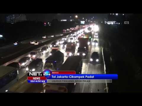 Jelang Imlek Tol Jakarta Cikampek Padat - NET24