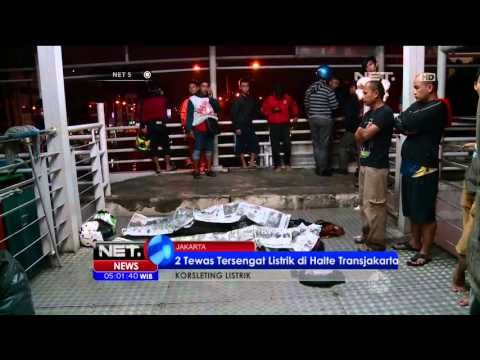 2 Petugas Busway Tewas Tersengat Listrik di Halte Busway - NET5