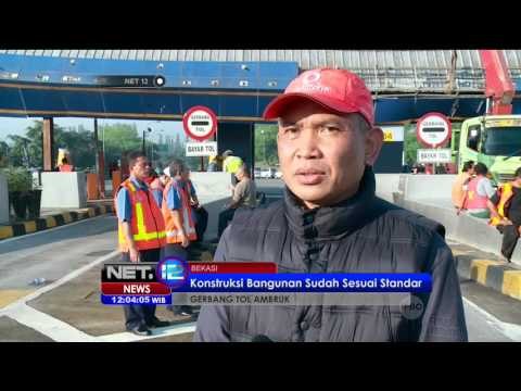 Gerbang Tol Cikunir Ambruk, Sudah Sesuai Standar - NET12