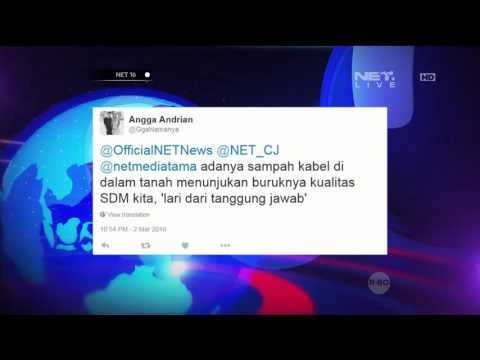 Tanggapan Netizen Terhadap Limbah Kabel - NET16