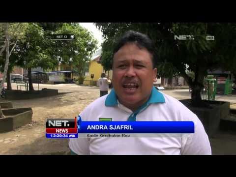 Antisipasi DBD, Warga Riau Bergotong Royong Bersihkan Lingkungan - NET12