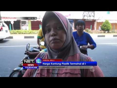 Batasi Kantong Plastik, Pemkot Ambon Tetapkan Harga 5 Ribu Untuk Kantong Plastik - NET12