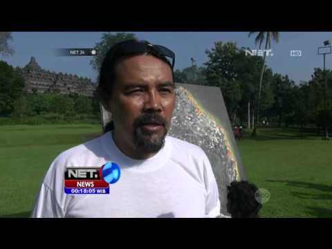 Wisatawan Asing Nikmati Gerhana Matahari di Candi Borobudur - NET24