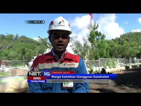 Warga Keluhkan Gangguan Kesehatan Akibat Lumpur Panas Tomohon - NET16