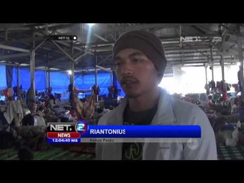 Kesediaan Pangan Pengungsi Gunung Sinabung Terbatas - NET12