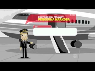 Liputan Pesawat yang Ditahan Karena Narkoba Selama 5 Tahun - NET12