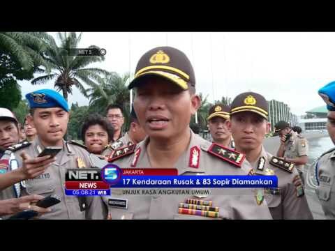 Unjuk Rasa Angkutan Umum Ricuh, Terjadi di Berbagai Lokasi NET5