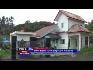 Status Bromo Turun Menjadi Waspada - NET16
