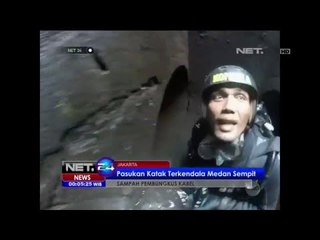 12 Pasukan Katak TNI AL Diterjunkan Untuk Memerikasan Sampah Pelapis Kabel - NET24