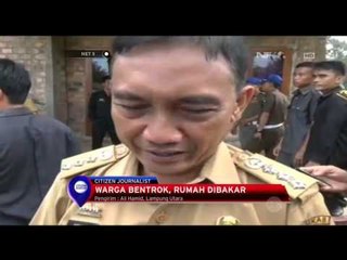 Puluhan Rumah Dibakar Akibat Bentrok Antar Warga - NET5