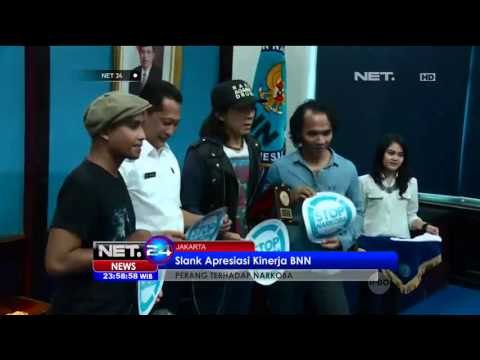 Apresiasi Penangkapan Bupati Ogan Ilir, Slank Kunjungi BNN - NET24