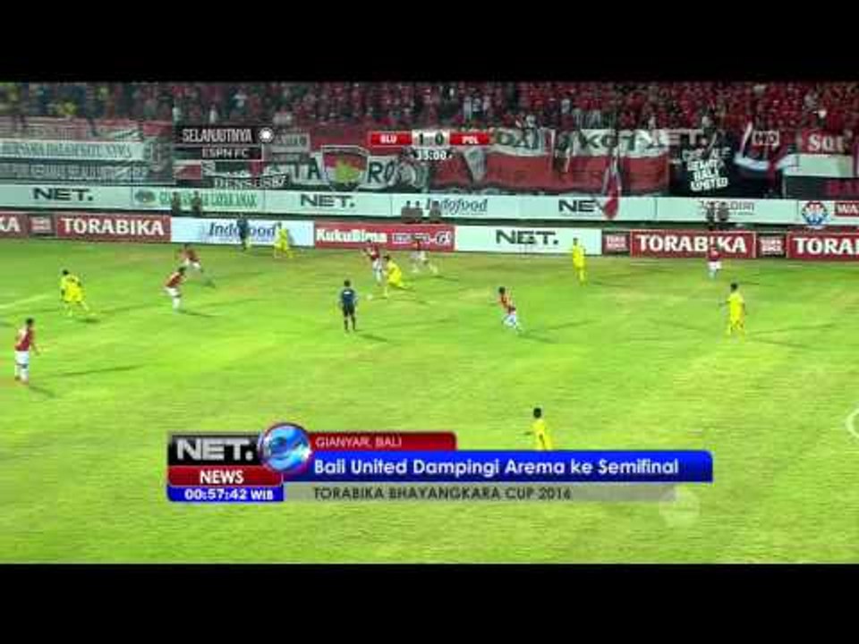 Arema Cronus Pastikan ke Semifinal di Torabika Bhayangkara Cup 2016 - NET24