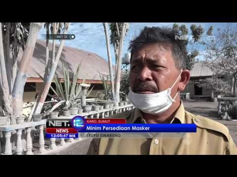 Abu Vulkanik Sinabung Ganggu Aktivitas Warga & Siswa Sekolah - NET12