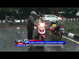 Genangan Air Setinggi 40cm di Jalan DI Pandjaitan Cawang Jakarta Timur - NET24
