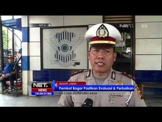 Uji Coba Sistem Satu Arah di Bogor - NET16