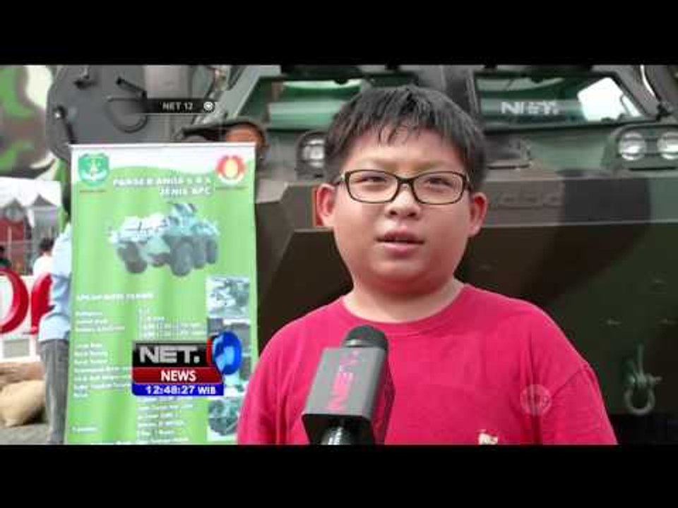 Pameran Kendaraan Militer Buatan dalam Negeri - NET12