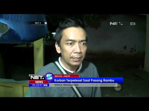 Pencarian Korban terpeleset Saat Memasang Rambu Dihentikan Sementara - NET5