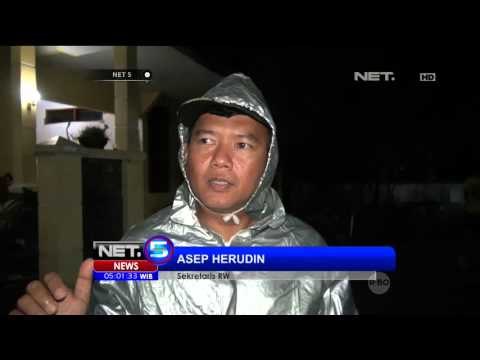 Akibat Hujan Deras di Bandung, Benteng Setinggi 10 Meter Longsor, 1 Rumah Rusak Berat - NET5
