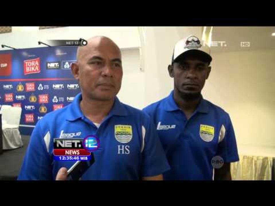 Persiapan Persib dan MItra Kukar Jelang Torabika Bhayangkara Cup 2016 - NET12