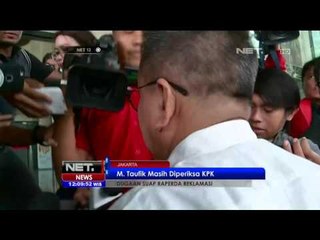 Live Report - Pemeriksaan Muhammad Taufik di Gedung KPK - NET12