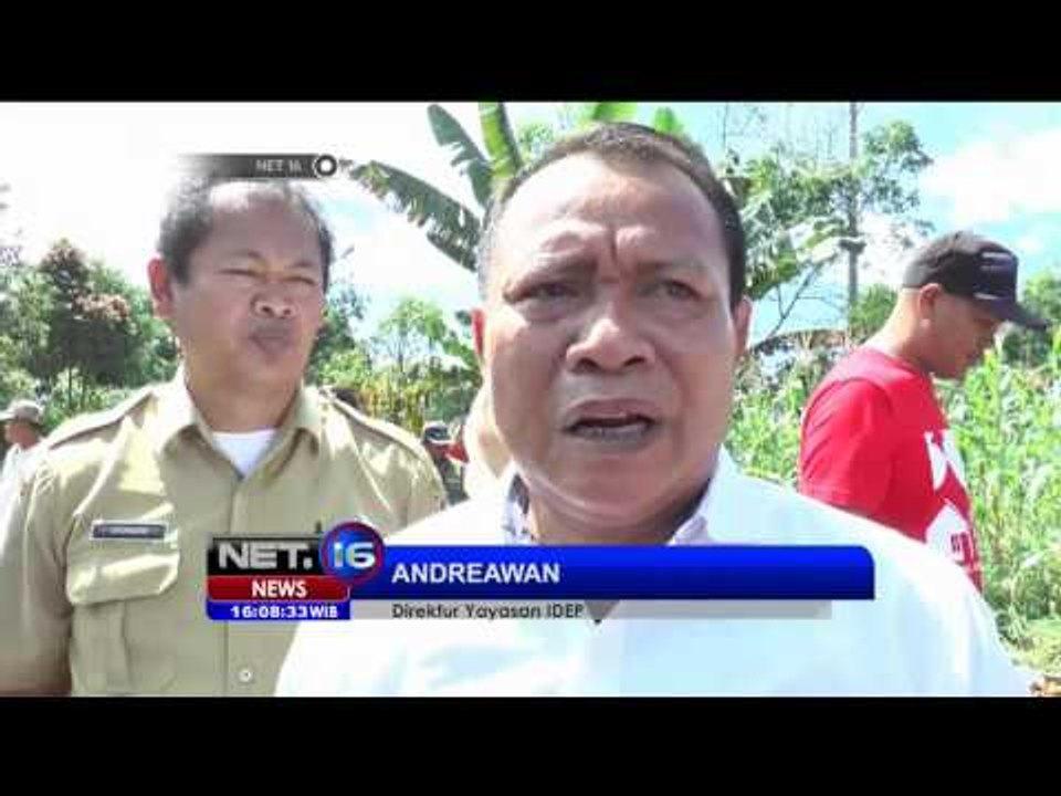 Rumah  Anti Gempa Didirikan Untuk Warga Terdampak Sinabung - NET16