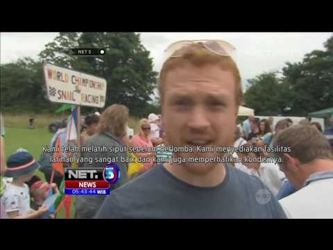 Ratusan Siput Unjuk Diri Dalam Kejuaraan Balap Siput - NET5