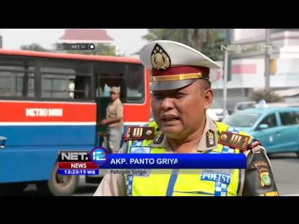 Hari Pertama Uji Coba Penghapusan Jalan 3 in 1 - NET12