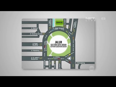 Live Report: Laporan Lalu Lintas Sistem Satu Arah Kebun Raya Bogor - NET16