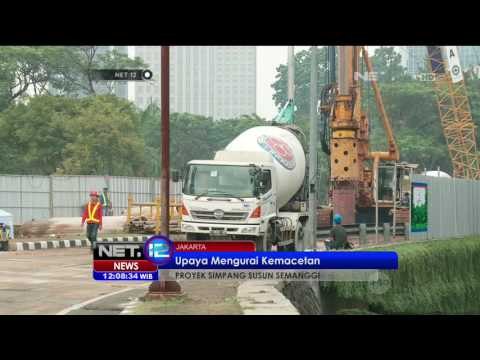 Suasana Pasca Pengalihan Arus Lalu Lintas Jalur Cepat Semanggi - NET12