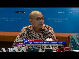 Tanggapan Kemenlu Soal 3 WNI Sandera - NET12